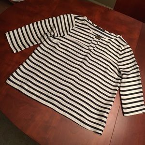 Zara 3/4 sleeve blouse.  Loose & super comfortable